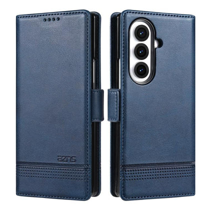AZNS Magnetic Calf Texture Flip Leather Phone Case, For Galaxy Z Fold8 Ultra 5G, For Galaxy Z Flip8 5G, For Samsung Galaxy Z Flip7 FE / Flip6, For Samsung Galaxy Z Fold7 5G