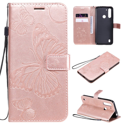 3D Butterflies Embossing Pattern Horizontal Flip Leather Case with Holder & Card Slot & Wallet, For LG V60, For Motorola Moto G Power, For Motorola Moto G8 Power Lite