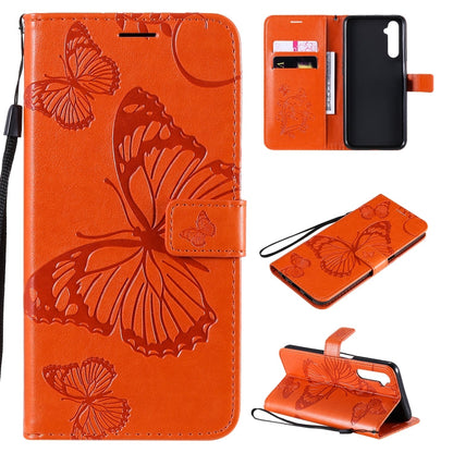 3D Butterflies Embossing Pattern Horizontal Flip Leather Case with Holder & Card Slot & Wallet, For OPPO Realme 6, For Nokia 1.3, For Nokia 2.3