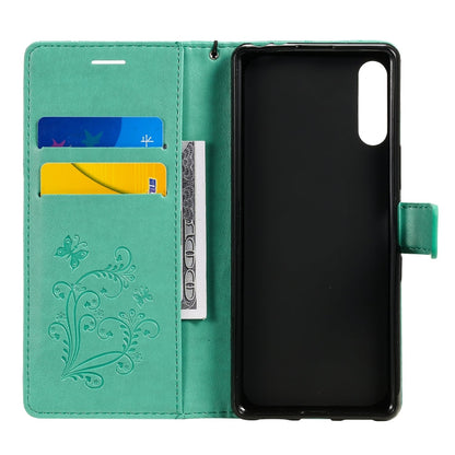 3D Butterflies Embossing Pattern Horizontal Flip Leather Case with Holder & Card Slot & Wallet, For Sony Xperia L4, For Sony Xperia 10 II, For Xiaomi Redmi K30 Pro