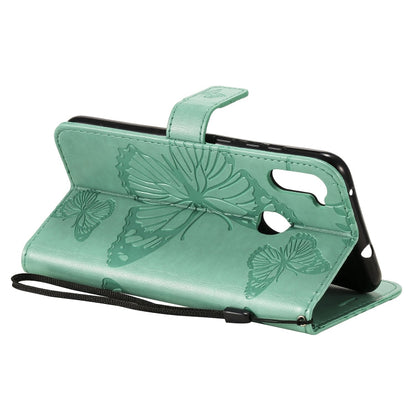 3D Butterflies Embossing Pattern Horizontal Flip Leather Case with Holder & Card Slot & Wallet, For Samsung Galaxy A11, For Samsung Galaxy A21s, For Samsung Galaxy A31