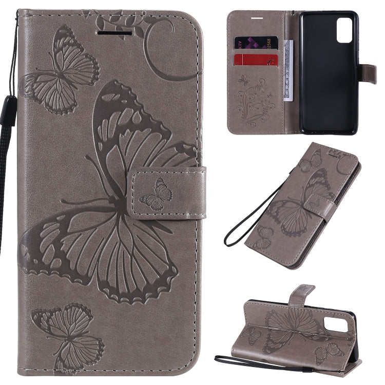 3D Butterflies Embossing Pattern Horizontal Flip Leather Case with Holder & Card Slot & Wallet, For Samsung Galaxy A41, For Samsung Galaxy A51 5G, For Samsung Galaxy A71 5G