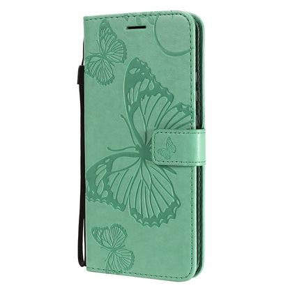 3D Butterflies Embossing Pattern Horizontal Flip Leather Case with Holder & Card Slot & Wallet, For Huawei Y7P / P40 Lite E / Honor 9C, For Huawei P Smart(2020), For Huawei Y5P / Honor 9s