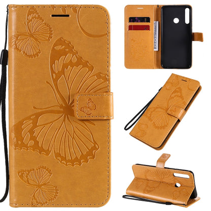 3D Butterflies Embossing Pattern Horizontal Flip Leather Case with Holder & Card Slot & Wallet, For Huawei Y7P / P40 Lite E / Honor 9C, For Huawei P Smart(2020), For Huawei Y5P / Honor 9s