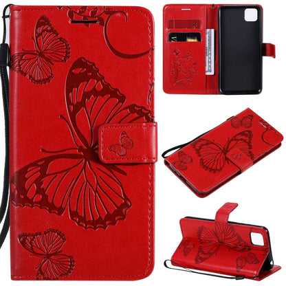 3D Butterflies Embossing Pattern Horizontal Flip Leather Case with Holder & Card Slot & Wallet, For Huawei Y7P / P40 Lite E / Honor 9C, For Huawei P Smart(2020), For Huawei Y5P / Honor 9s