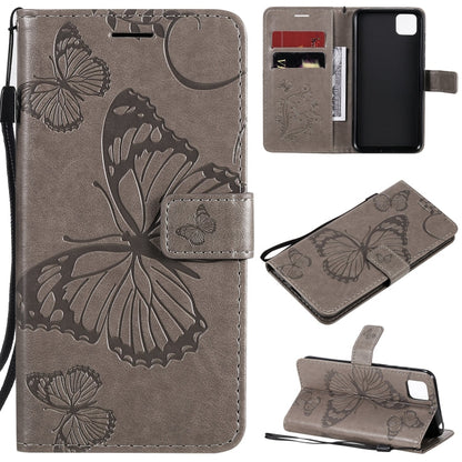 3D Butterflies Embossing Pattern Horizontal Flip Leather Case with Holder & Card Slot & Wallet, For Huawei Y7P / P40 Lite E / Honor 9C, For Huawei P Smart(2020), For Huawei Y5P / Honor 9s