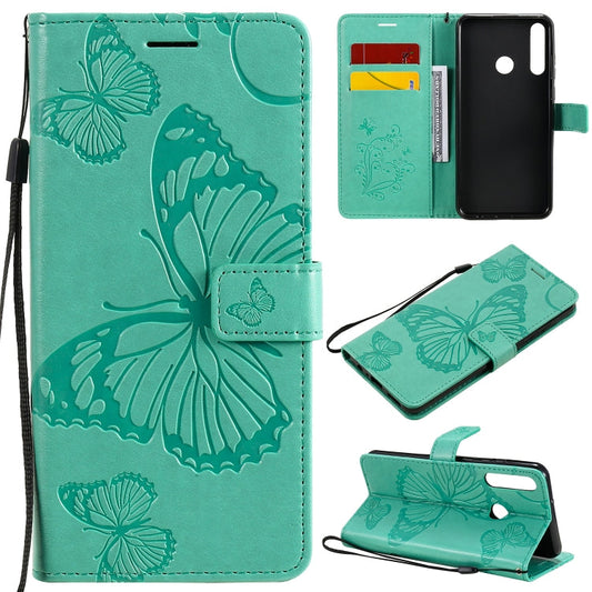 3D Butterflies Embossing Pattern Horizontal Flip Leather Case with Holder & Card Slot & Wallet, For Huawei Y6P, For Huawei Honor 9A, For Huawei Honor 30 Pro / 30 Pro Plus