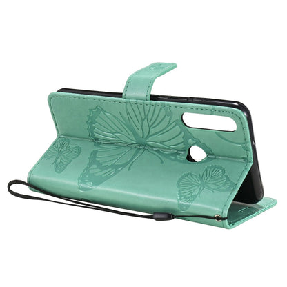 3D Butterflies Embossing Pattern Horizontal Flip Leather Case with Holder & Card Slot & Wallet, For Huawei Y6P, For Huawei Honor 9A, For Huawei Honor 30 Pro / 30 Pro Plus