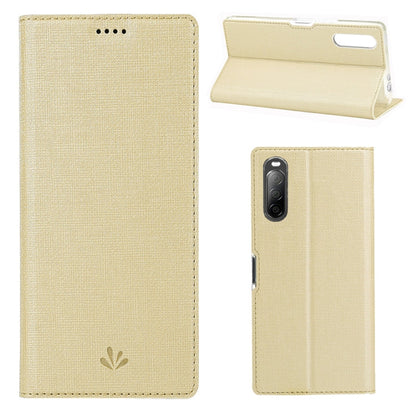 ViLi Shockproof TPU + PU Horizontal Flip Protective Case with Card Slot & Holder, For Sony Xperia L4, For Xiaomi Redmi Note 9 Pro / Note 9S