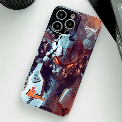 Painted Pattern Precise Hole PC Phone Case, For iPhone 14 Pro