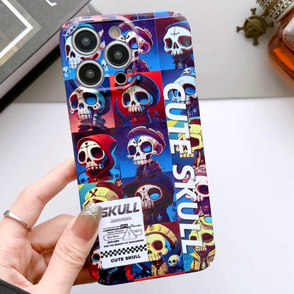 Painted Pattern Precise Hole PC Phone Case, For iPhone 14 Pro Max