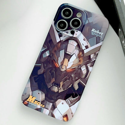 Painted Pattern Precise Hole PC Phone Case, For iPhone 13 Pro
