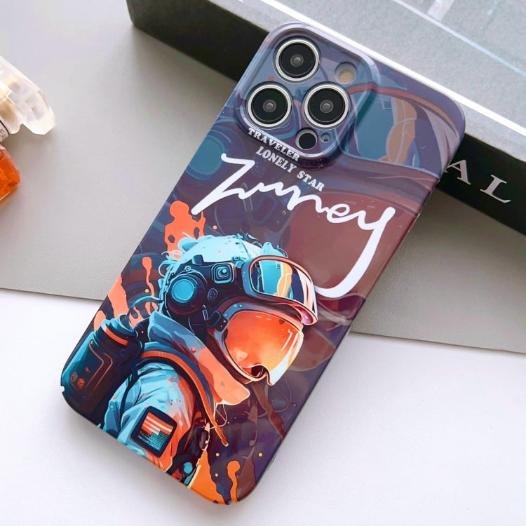 Painted Pattern Precise Hole PC Phone Case, For iPhone 12 Pro