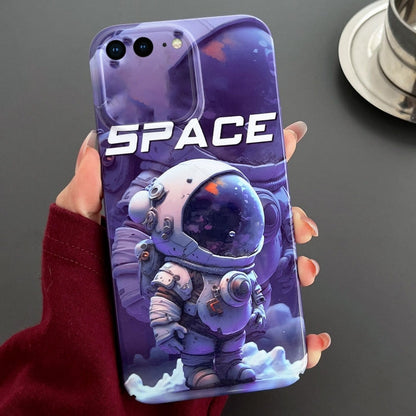 Painted Pattern Precise Hole PC Phone Case, For iPhone 8 Plus / 7 Plus