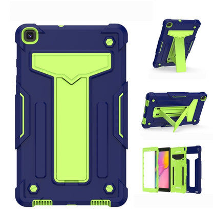 T-shaped Bracket Contrast Color Shockproof PC + Silicone Flat Protective Case, For Samsung Galaxy Tab A8.0 (2019) T290, For Samsung Galaxy Tab A10.1 (2019) T510
