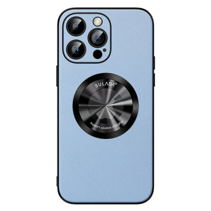SULADA Microfiber Leather MagSafe Magnetic Phone Case, For iPhone 15 Pro Max, For iPhone 15 Pro, For iPhone 15 Plus