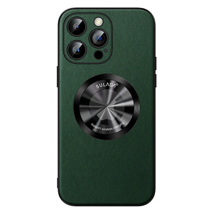 SULADA Microfiber Leather MagSafe Magnetic Phone Case, For iPhone 15 Pro Max, For iPhone 15 Pro, For iPhone 15 Plus
