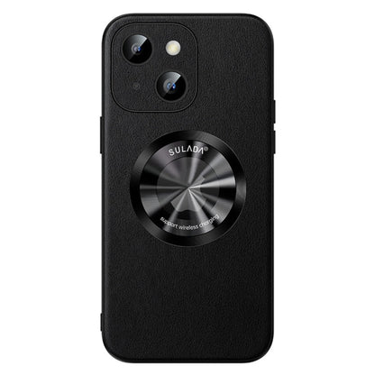 SULADA Microfiber Leather MagSafe Magnetic Phone Case, For iPhone 15 Pro Max, For iPhone 15 Pro, For iPhone 15 Plus
