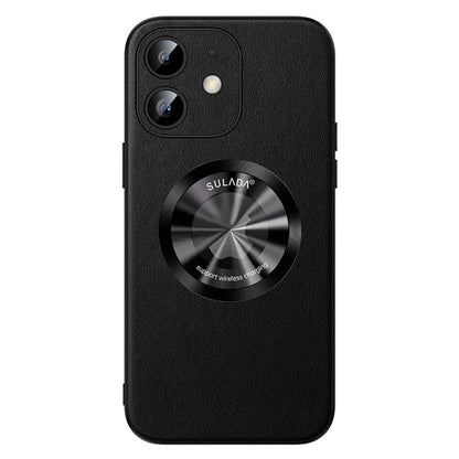 SULADA Microfiber Leather MagSafe Magnetic Phone Case, For iPhone 13 Pro, For iPhone 13, For iPhone 12