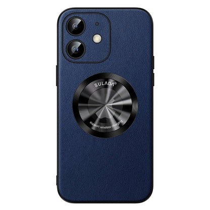 SULADA Microfiber Leather MagSafe Magnetic Phone Case, For iPhone 13 Pro, For iPhone 13, For iPhone 12