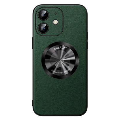 SULADA Microfiber Leather MagSafe Magnetic Phone Case, For iPhone 13 Pro, For iPhone 13, For iPhone 12