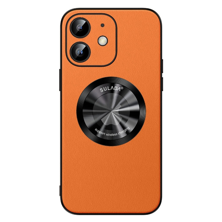 SULADA Microfiber Leather MagSafe Magnetic Phone Case, For iPhone 13 Pro, For iPhone 13, For iPhone 12