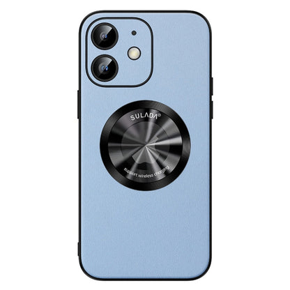 SULADA Microfiber Leather MagSafe Magnetic Phone Case, For iPhone 13 Pro, For iPhone 13, For iPhone 12