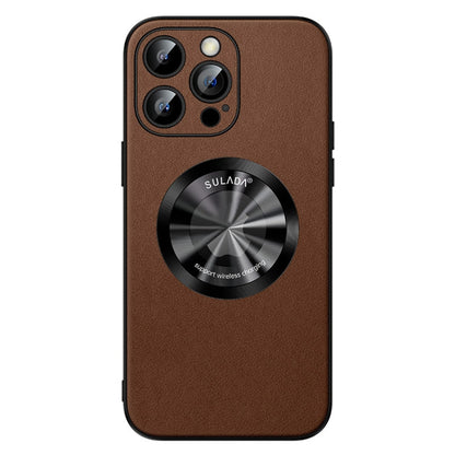 SULADA Microfiber Leather MagSafe Magnetic Phone Case, For iPhone 12 Pro Max, For iPhone 12 Pro