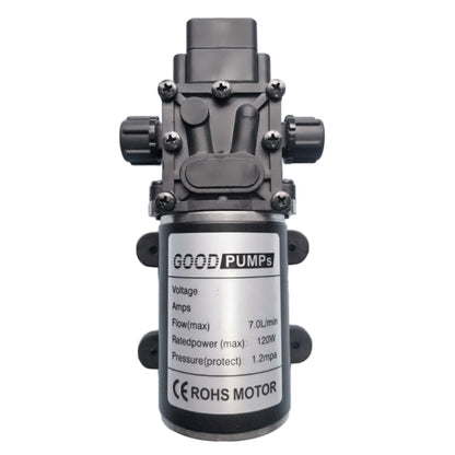 DC Intelligent Diaphragm Pump Anti-epidemic Disinfection Automatic Spraying Spray High-pressure Pump Thread on Both Sides Positive Pump, 12V 120W, 24V 120W, 18V 120W, 48V 120W
