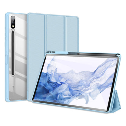 DUX DUCIS TOBY Series Antiskid Leather Tablet Case with Sleep / Wake-up Function, For Galaxy Tab S12+, For Samsung Galaxy Tab S10 Lite / S10 FE, For Samsung Galaxy Tab S10 FE+, For Samsung Galaxy Tab S10 Ultra, For Samsung Galaxy Tab S10+              ...