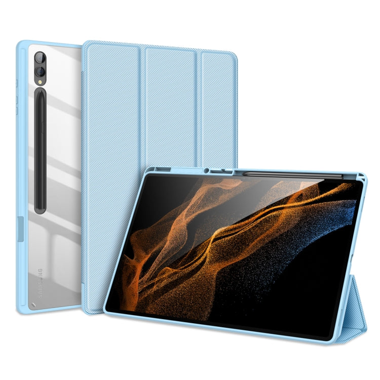 DUX DUCIS TOBY Series Antiskid Leather Tablet Case with Sleep / Wake-up Function, For Samsung Galaxy Tab S10 Lite / S10 FE, For Samsung Galaxy Tab S10 FE+, For Samsung Galaxy Tab S10 Ultra, For Samsung Galaxy Tab S10+, For Samsung Galaxy Tab S9 FE+    ...