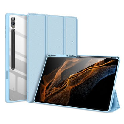 DUX DUCIS TOBY Series Antiskid Leather Tablet Case with Sleep / Wake-up Function, For Galaxy Tab S12+, For Samsung Galaxy Tab S10 Lite / S10 FE, For Samsung Galaxy Tab S10 FE+, For Samsung Galaxy Tab S10 Ultra, For Samsung Galaxy Tab S10+              ...
