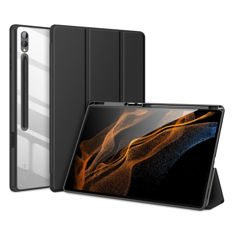 DUX DUCIS TOBY Series Antiskid Leather Tablet Case with Sleep / Wake-up Function, For Galaxy Tab S12+, For Samsung Galaxy Tab S10 Lite / S10 FE, For Samsung Galaxy Tab S10 FE+, For Samsung Galaxy Tab S10 Ultra, For Samsung Galaxy Tab S10+              ...