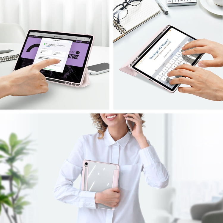 DUX DUCIS TOBY Series Antiskid Leather Tablet Case with Sleep / Wake-up Function, For Samsung Galaxy Tab S10 Lite / S10 FE, For Samsung Galaxy Tab S10 FE+, For Samsung Galaxy Tab S10 Ultra, For Samsung Galaxy Tab S10+, For Samsung Galaxy Tab S9 FE+    ...