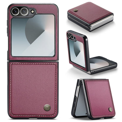 CaseMe 023 Butterfly Buckle Litchi Texture RFID Anti-theft Leather Phone Case, For Samsung Galaxy Z Flip6 / Flip7 FE, For Samsung Galaxy Z Fold6 5G, For Samsung Galaxy Z Fold5, For Samsung Galaxy Z Flip5