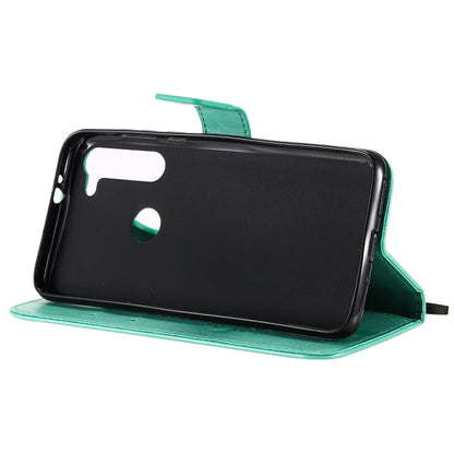 Tree & Cat Embossed Pattern Horizontal Flip Leather Case with Holder & Card Slots & Wallet & Lanyard, For Motorola Moto G8 Power, For OPPO Realme 6
