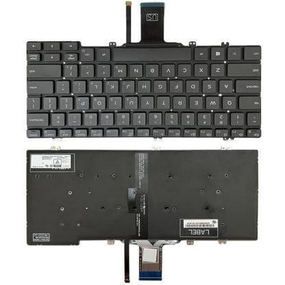 US Version Backlight Laptop Keyboard, For Dell Inspiron 15-3511 3515 5510 7510 16-7610, For Dell Vostro 5310 5320 5410 Latitude 3320 3420, For Dell Latitude 5520 5521 Precision 3560 3561, For Dell Latitude 7300 5300 5200, For Dell XPS 13 9343 13 9350 9360
