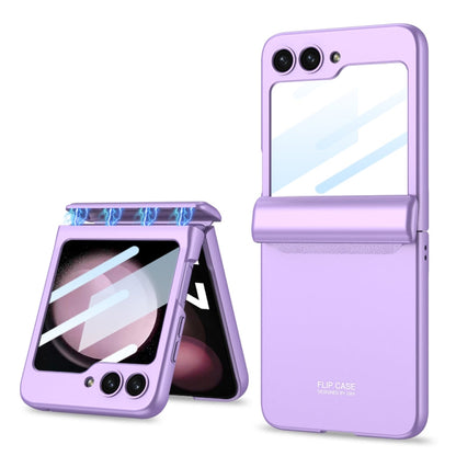 GKK Integrated Magnetic Full Coverage Folding Phone Case, For Samsung Galaxy Z Flip5