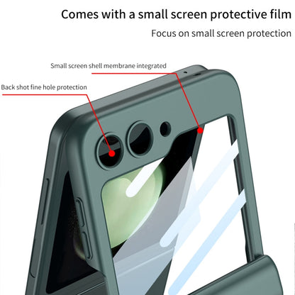 GKK Integrated Magnetic Full Coverage Folding Phone Case, For Samsung Galaxy Z Flip5