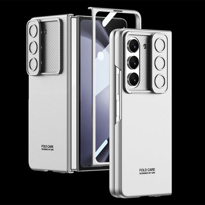 GKK Integrated Ultra-thin Sliding Camshield Flip Phone Case, For Samsung Galaxy Z Fold5