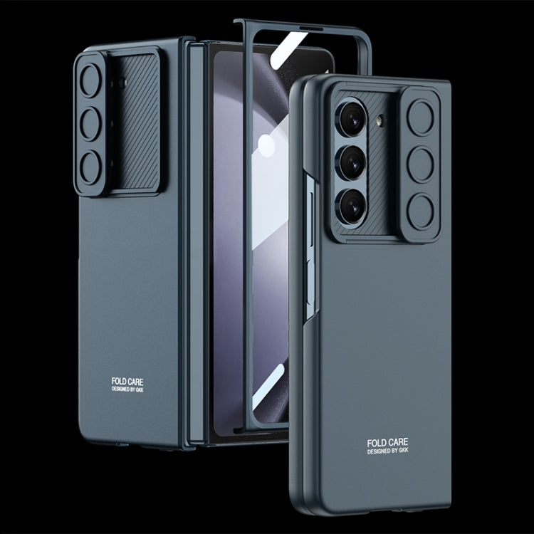 GKK Integrated Ultra-thin Sliding Camshield Flip Phone Case, For Samsung Galaxy Z Fold5