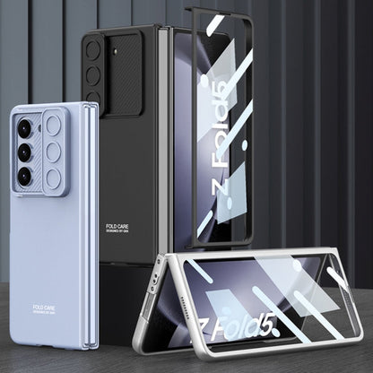 GKK Integrated Ultra-thin Sliding Camshield Flip Phone Case, For Samsung Galaxy Z Fold5