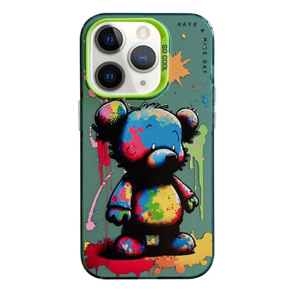 Animal Pattern Oil Painting Series PC + TPU Phone Case, For iPhone 11 Pro Max