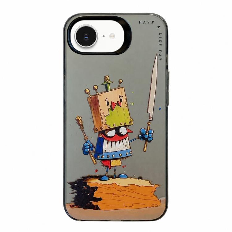 Animal Pattern Oil Painting Series PC + TPU Phone Case, For iPhone 17 Pro