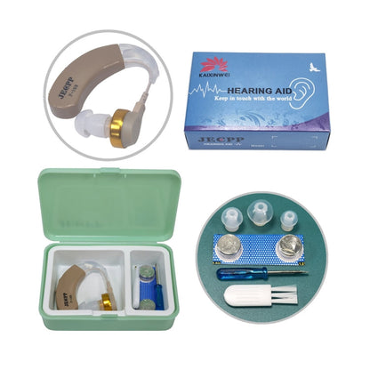 KAIXINWEI F-168 DC1.5V Earhook Hearing Aid Sound Amplifier, F-168