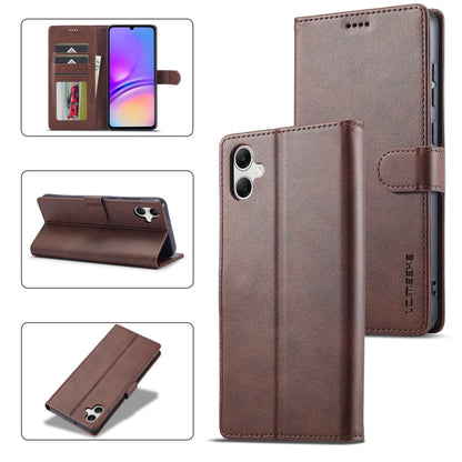 LC.IMEEKE Calf Texture Leather Phone Case, For Samsung Galaxy A05, For Samsung Galaxy A05S, For Samsung Galaxy A35 5G, For Samsung Galaxy S24 Ultra 5G
