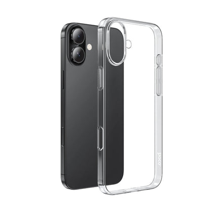 hoco Light Series Soft TPU Phone Case, For iPhone 16 Pro Max, For iPhone 16 Pro, For iPhone 16
