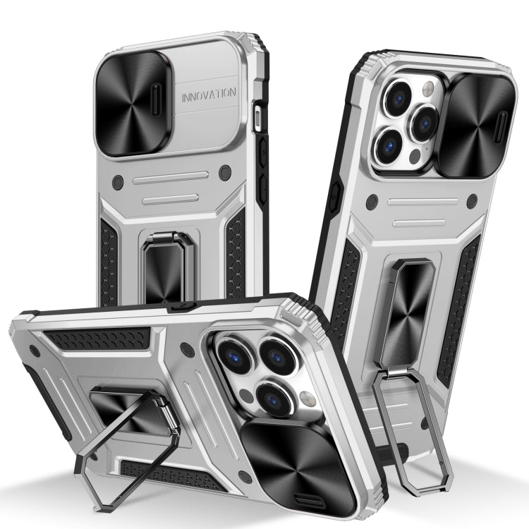 Camshield Robot TPU Hybrid PC Phone Case, For iPhone 13 Pro Max, For iPhone 13 Pro, For iPhone 13, For iPhone 12 / 12 Pro