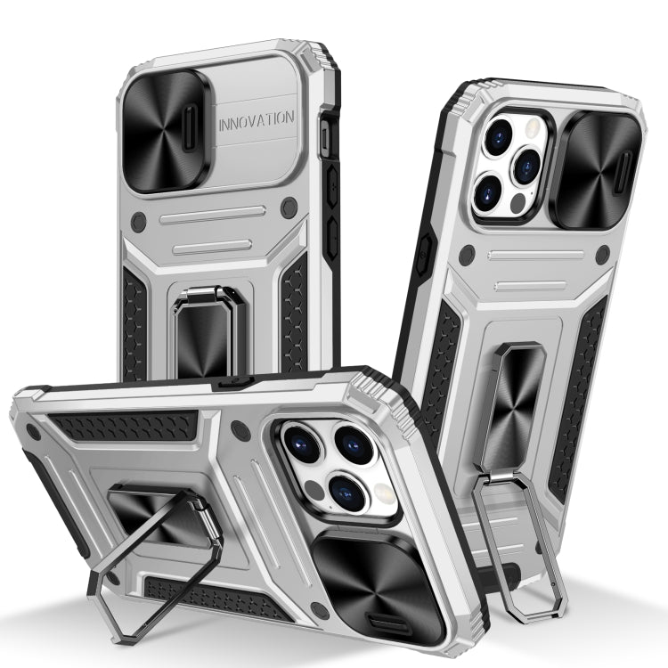 Camshield Robot TPU Hybrid PC Phone Case, For iPhone 13 Pro Max, For iPhone 13 Pro, For iPhone 13, For iPhone 12 / 12 Pro
