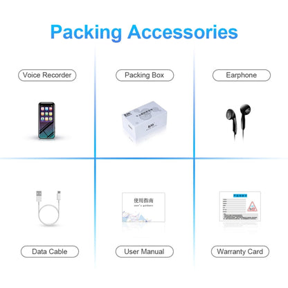 M15 Multi-function Smart Voice Recorder MP3 Hifi Sound Music Player Walkman, 4GB, 8GB, 16GB, 32GB